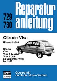 Vorderes Coverbild Citroen Visa (Zweizylinder) ab September 1980 -1983