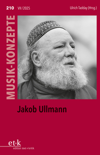 Vorderes Coverbild Jakob Ullmann