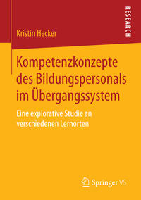 Vorderes Coverbild Kompetenzkonzepte des Bildungspersonals im Übergangssystem