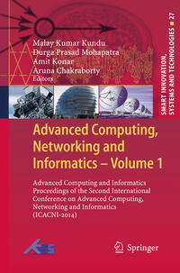 Vorderes Coverbild Advanced Computing, Networking and Informatics- Volume 1