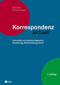 Vorderes Coverbild Korrespondenz aktuell