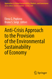 Vorderes Coverbild Anti-Crisis Approach to the Provision of the Environmental Sustainability of Economy
