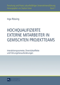 Vorderes Coverbild Hochqualifizierte externe Mitarbeiter in gemischten Projektteams