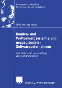 Vorderes Coverbild Kunden- und Wettbewerbsorientierung neugegründeter Softwareunternehmen