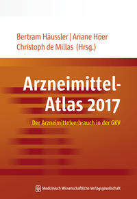 Vorderes Coverbild (hohe Qualität) Arzneimittel-Atlas 2017