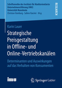 Vorderes Coverbild Strategische Preisgestaltung in Offline- und Online-Vertriebskanälen