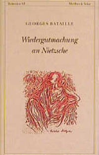 Vorderes Coverbild Wiedergutmachung an Nietzsche