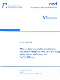 Vorderes Coverbild Messverfahren zum Monitoring von Fällungsprozessen sowie Untersuchung eines neuen Verfahrens zur CaCO3-Fällung