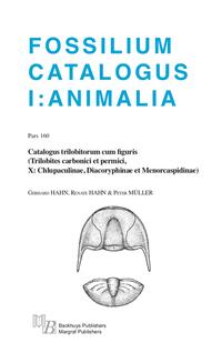 Vorderes Coverbild Fossilium Catalogus Animalia Pars 160