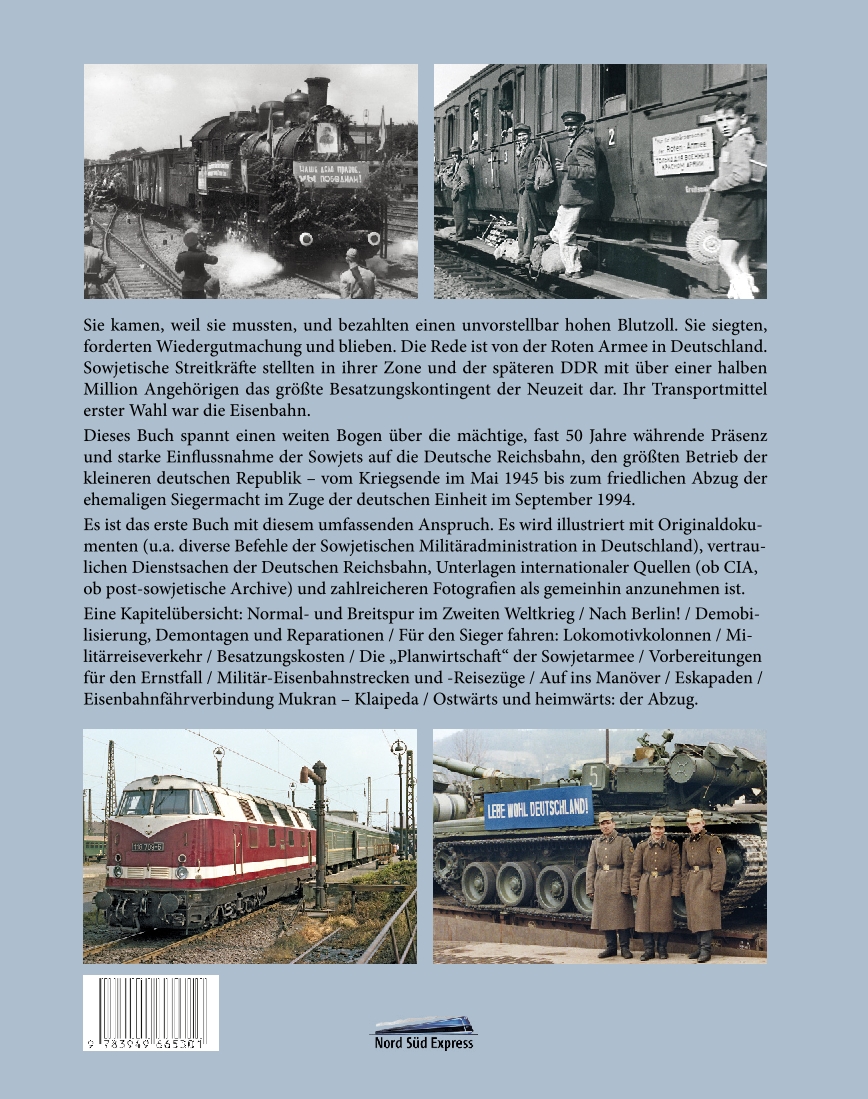 Rückseitencover Reichsbahn unterm Roten Stern