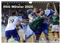 Vorderes Coverbild HSG Wetzlar - Handball Bundesliga 2025 (Wandkalender 2025 DIN A4 quer), CALVENDO Monatskalender