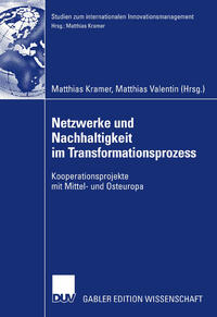 Vorderes Coverbild Netzwerke und Nachhaltigkeit im Transformationsprozess