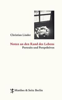 Vorderes Coverbild Noten an den Rand des Lebens