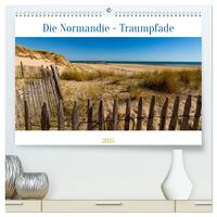 Vorderes Coverbild Die Normandie - Traumpfade (hochwertiger Premium Wandkalender 2025 DIN A2 quer), Kunstdruck in Hochglanz