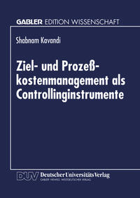 Vorderes Coverbild Ziel- und Prozeßkostenmanagement als Controllinginstrumente