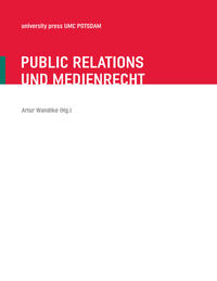 Vorderes Coverbild Public Relations und Medienrecht