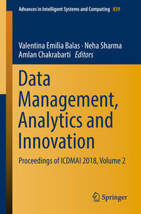 Vorderes Coverbild Data Management, Analytics and Innovation