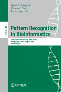 Vorderes Coverbild Pattern Recognition in Bioinformatics