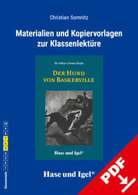 Vorderes Coverbild Begleitmaterial: Der Hund von Baskerville