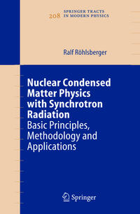Vorderes Coverbild Nuclear Condensed Matter Physics with Synchrotron Radiation