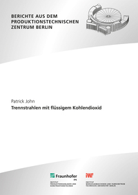 Vorderes Coverbild Trennstrahlen mit flüssigem Kohlendioxid