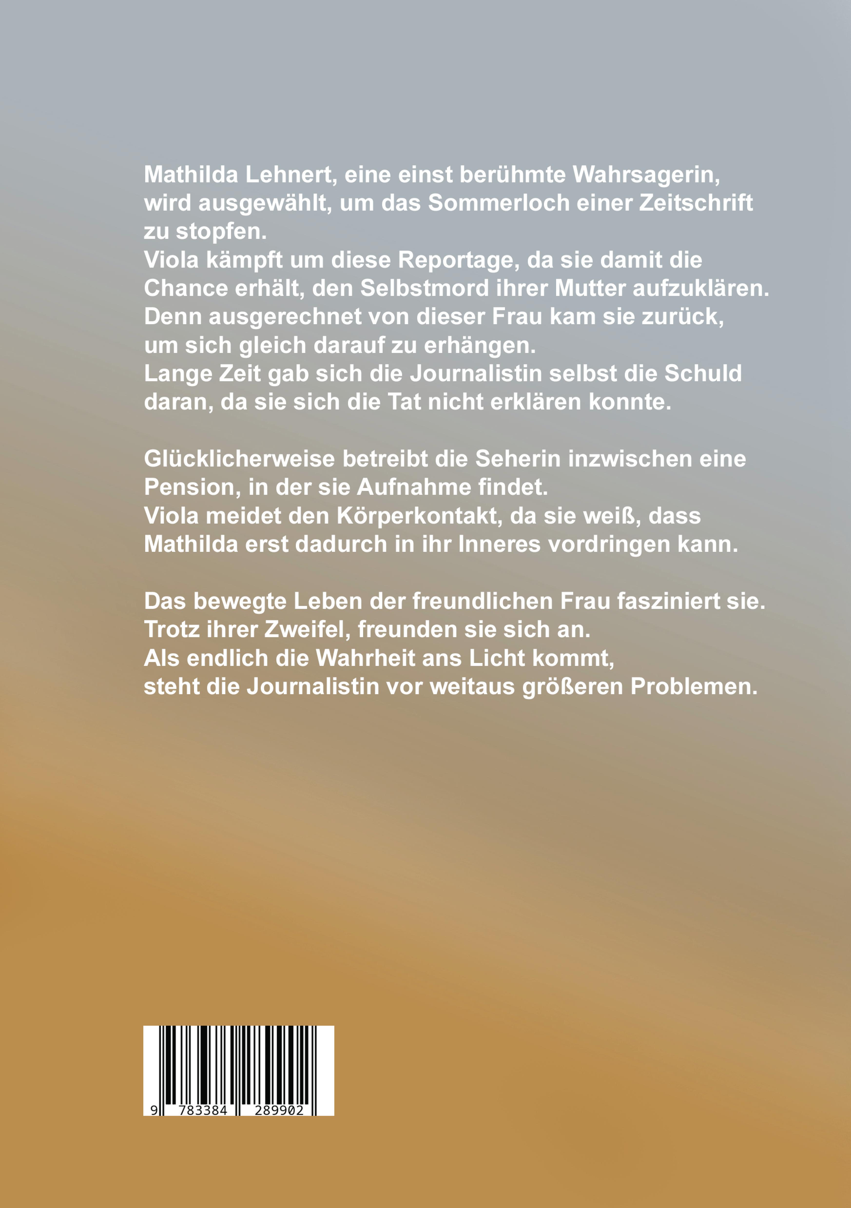 Rückseitencover Liebe ohne Leben