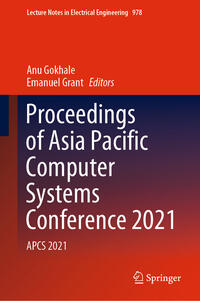 Vorderes Coverbild Proceedings of Asia Pacific Computer Systems Conference 2021
