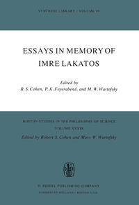 Vorderes Coverbild Essays in Memory of Imre Lakatos