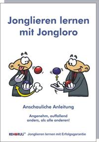 Vorderes Coverbild Jonglieren lernen mit Jongloro