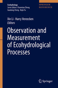 Vorderes Coverbild Observation and Measurement of Ecohydrological Processes