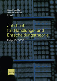 Vorderes Coverbild Jahrbuch für Handlungs- und Entscheidungstheorie