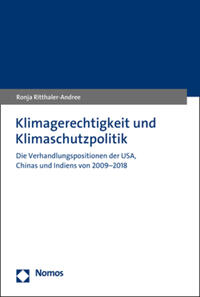 Vorderes Coverbild Klimagerechtigkeit und Klimaschutzpolitik