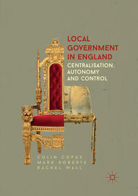 Vorderes Coverbild Local Government in England