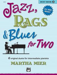 Vorderes Coverbild Jazz, Rags & Blues for Two, Book 2