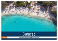 Vorderes Coverbild Curacao, die facettenreiche Karibikinsel (Wandkalender 2025 DIN A3 quer), CALVENDO Monatskalender