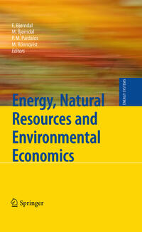 Vorderes Coverbild Energy, Natural Resources and Environmental Economics