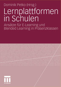 Vorderes Coverbild Lernplattformen in Schulen