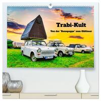 Vorderes Coverbild Trabi-Kult (hochwertiger Premium Wandkalender 2025 DIN A2 quer), Kunstdruck in Hochglanz