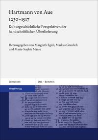 Vorderes Coverbild Hartmann von Aue 1230–1517