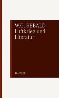 Vorderes Coverbild Luftkrieg und Literatur