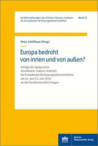 Vorderes Coverbild Europa bedroht von innen und von außen?