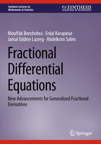 Vorderes Coverbild Fractional Differential Equations
