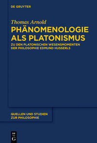 Vorderes Coverbild Phänomenologie als Platonismus