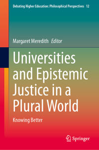 Vorderes Coverbild Universities and Epistemic Justice in a Plural World