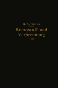 Vorderes Coverbild Brennstoff und Verbrennung