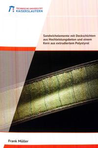 Vorderes Coverbild Sandwichelemente mit Deckschichten aus Hochleistungsbeton und einem Kern aus extrudiertem Polystyrol