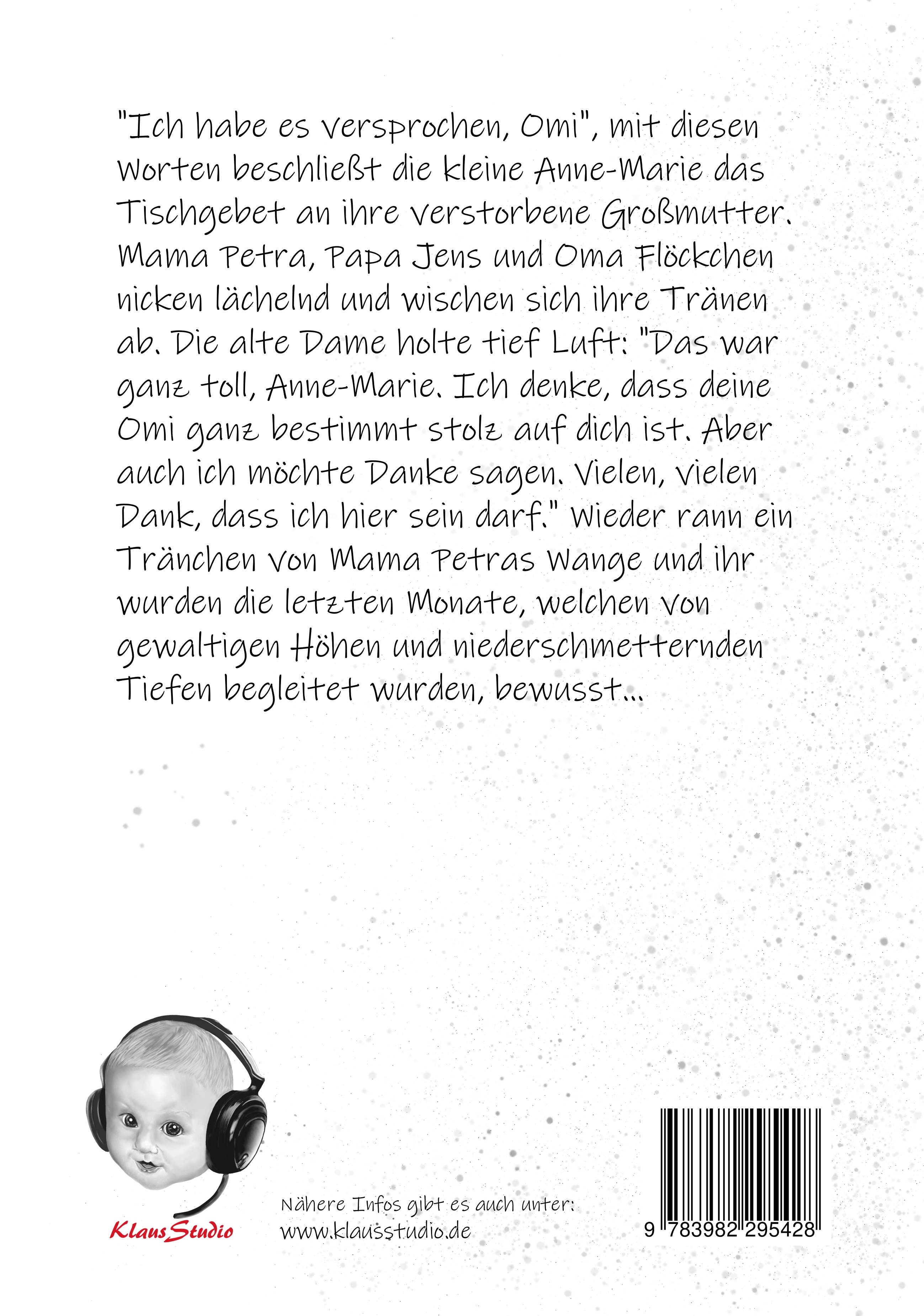 Rückseitencover Ich habe es versprochen, Omi!