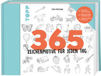 Vorderes Coverbild 365 Zeichenmotive für jeden Tag