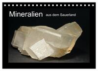 Vorderes Coverbild Mineralien aus dem Sauerland (Tischkalender 2025 DIN A5 quer), CALVENDO Monatskalender