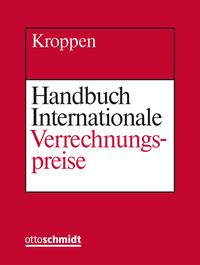 Vorderes Coverbild Handbuch Internationale Verrechnungspreise